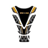 Matériau : autocollant de protection pour réservoir de gazole et de carburant. Fabriqué en résine, doux au toucher et pour Suzuki GSR GSR250 GSR400 GSR600 GSR750.
