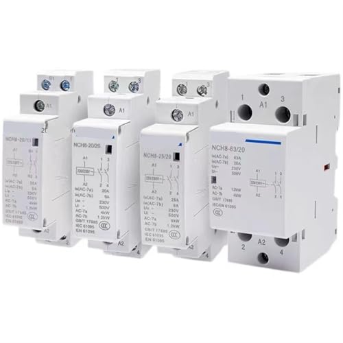 Contacteur domestique CA NCH8 20A pour sécuriser vos circuits 230V