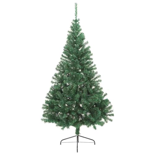 Árbol de Navidad artificial pre-iluminado Gecheer para evitar cables y decorar fuera y dentro 6