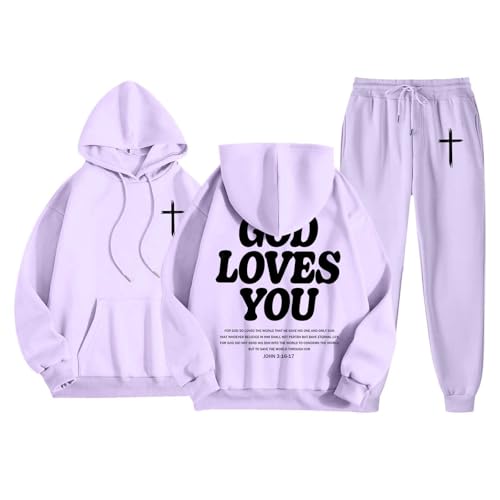 Ensemble décontracté à capuche coupe oversized prêt-à-porter chaud et doux