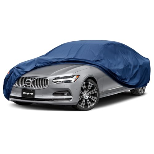 Image of Kaugung Heavy Duty Car Cover Custom Fit Volvo S90 (1996-2025),Waterproof All Weather Resistant Outdoor Sun Rain Dust Snow Protection with Anti-Theft Lock.(USA Warehouse,Within 3-7 Days)