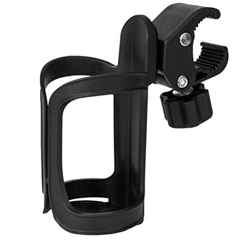 Yesoa - Soporte Multifuncional para Botella de Agua para Manillar de Bicicleta, Soporte de plástico para Botella de Cochecito de bebé, Accesorio para Carrito de Bicicleta