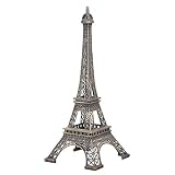 niceeshop 15cm Home Decoration Eiffel Tower Metallic Model Bronze Color
