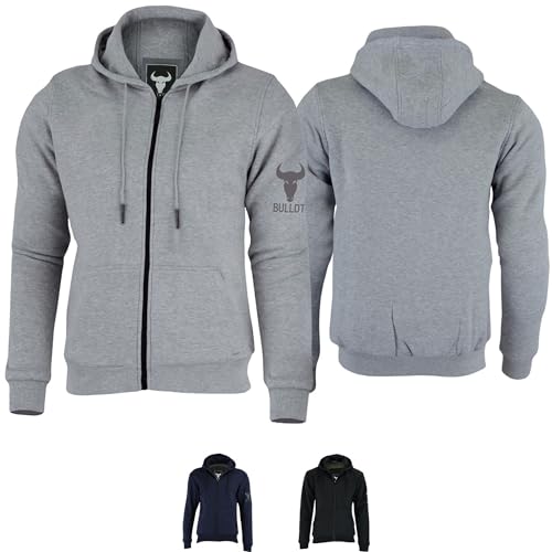 BULLDT Herren Motorrad Hoodie mit 4 CE-Protektoren 100% Aramid-Futter...