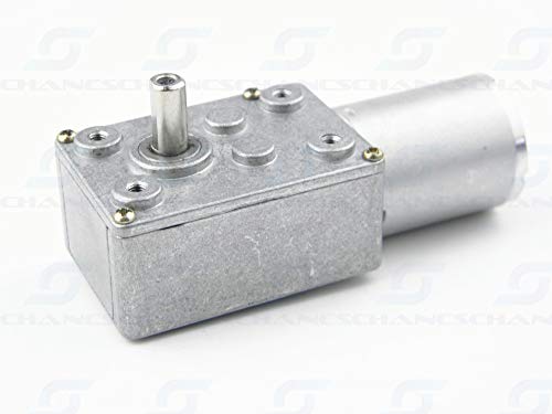 CHANCS DC-Schneckengetriebemotor 370WG 12V DC 0,6RPM Inversionsreduzierer für Range Hood Nesting Machine Smart Equipment
