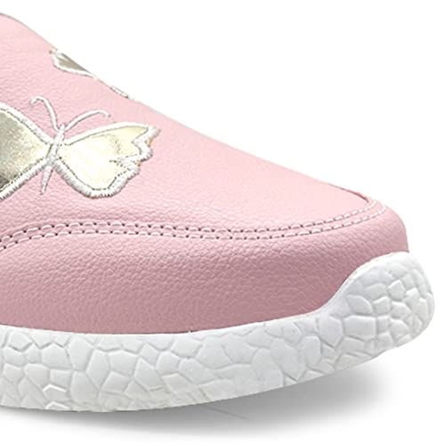Image of KazarMax Boys & Girls Embroidery Slip-On Sneaker Shoes | Comfortable Loafer |Casual Shoes