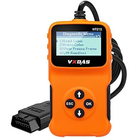 OBD2 Scanner, OBD2 Reader, OBD II Scanner, Fix Car Diagnostic Tool, Code Reader for Cars and Trucks, Classic Enhanced Universal Engine Fault Car Diagnostic Scan Tool of All CAN Fault Car After 1996 Cover