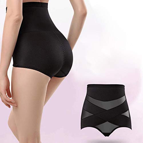 Calcinha modeladora de barriga Excert feminina, modeladora de cintura alta, modeladora de corpo, cue