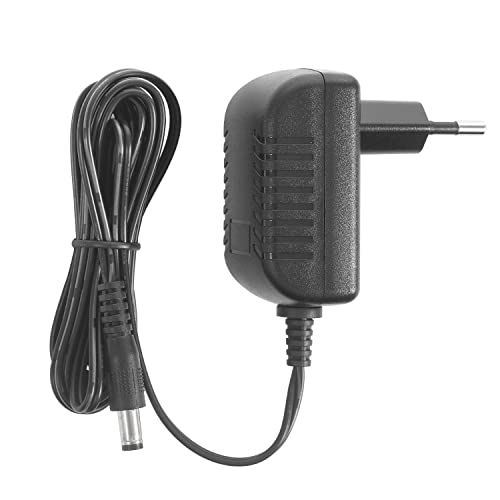 Security-01 DC 9V 0,5A 500mA Netzteiladapter, Stecker 5,5 mm x 2,1 mm, Mittig Negativ