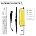 HODEE Rear Wiper Arm Blade Nut Set Replacement for Dodge Grand Caravan 2008-2019 Chrysler Town & Country 2008-2016,Back Windshield Wiper Assembly with Window Wiper Cap Cover Accessories