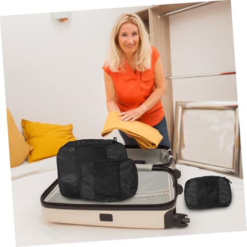 Organisateurs bagages multifonctions avec fermeture éclair et grande capacité