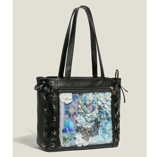 Ita Bag Tote con gran capacidad para cosplay y trabajo miniatura 2