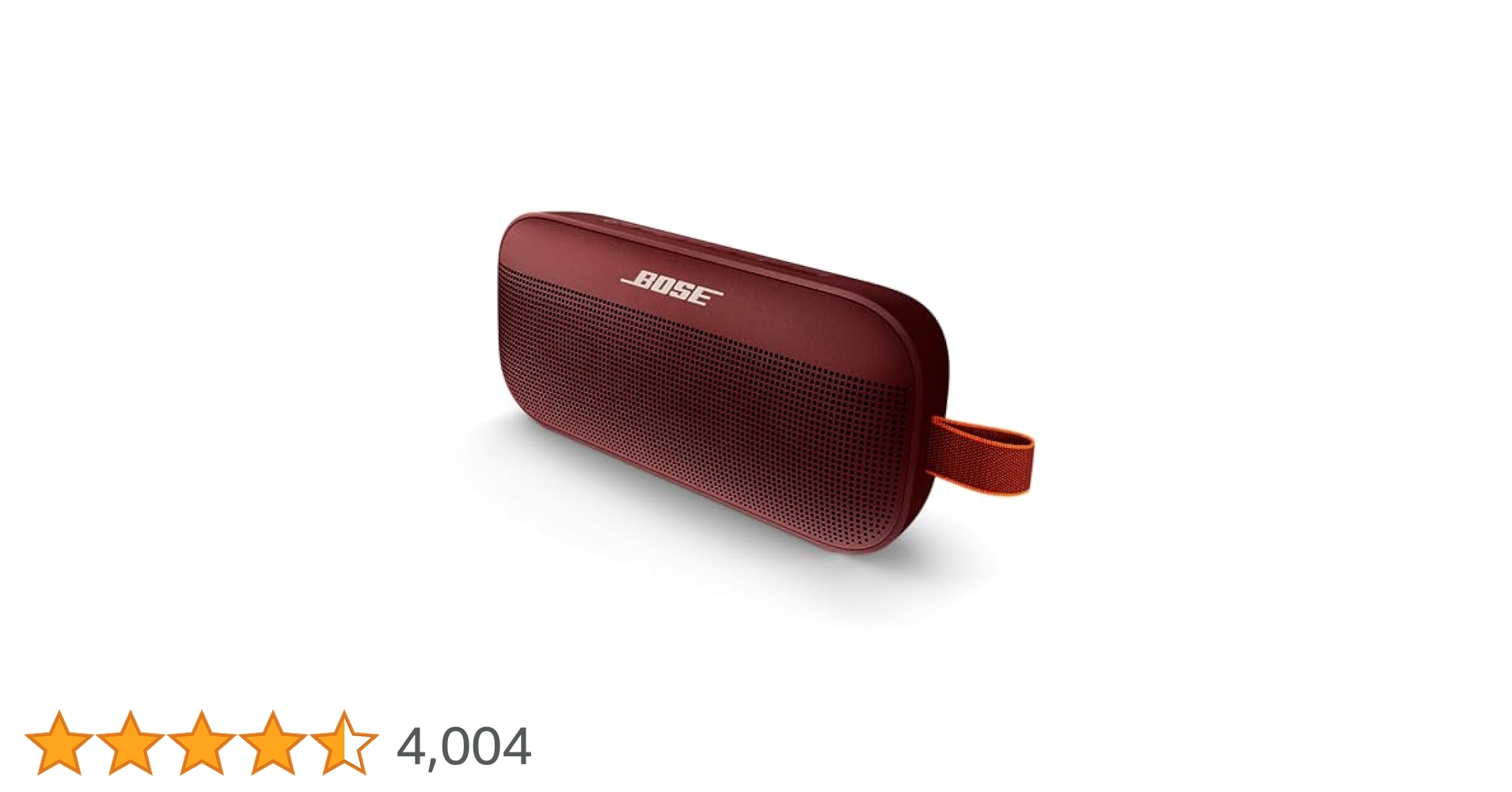 ダイソンさん専用Bose SOUNDLINK FLEX カーマインレッド Bose SoundLink Flex Bluetooth Portable Speaker, Wireless