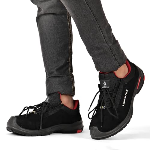 Image of PERF Lemaitre Riley Low Ankle Performance Safety Shoes - Water-Repellent Microfiber, Antistatic Outdoor Shoes