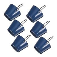 NUOBESTY 6pcs Miniature Succulent Potted Plants Fairy Garden Decor Tiny Decor Bucket for Craft and Beach Bucket Scene