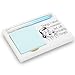 Memory Aid Appreciation Gift, Motivational Gift for Forgetful Friends, Encouraging Present for Busy Individuals, Wooden Sticky Note Holder, 16.5 x 12 x 1.5 cm, XXW25