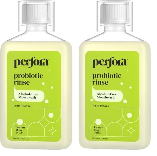 Perfora Lemon Mint Mouth Wash - 200ml | Mouth Freshener with Probiotics, Hyaluronic Acid, & Vitamin C | No Artificial Flavors & Colors | Alcohol Free | Suitable for Men, Women, Children | (Pack of 2)-picture-13