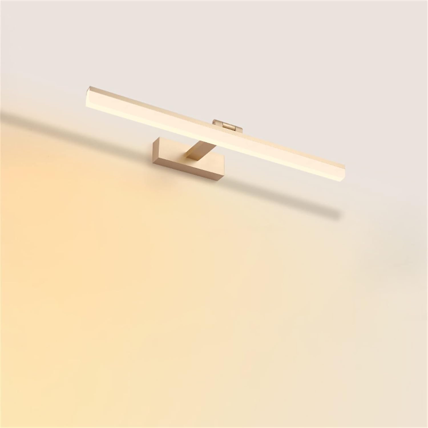 KEYQEEN LED Vanity Light, Wall Mounted Mirror Vanity Lighting Brushed