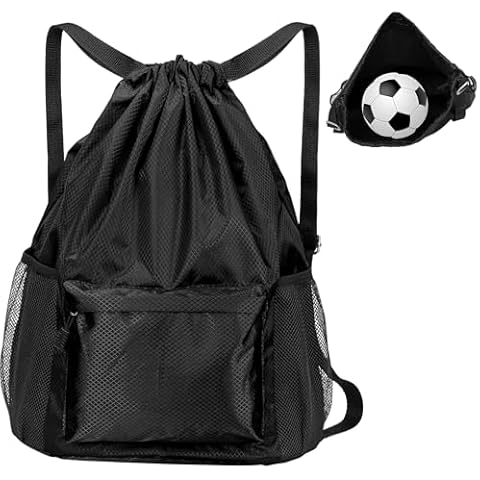 Runmeihe Waterproof Drawstring Gym Bag for All Cover