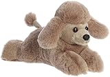 Aurora® Adorable Mini Flopsie™ Paysley Poodle Stuffed Animal - Playful Ease - Timeless Companions - Brown 8 Inches
