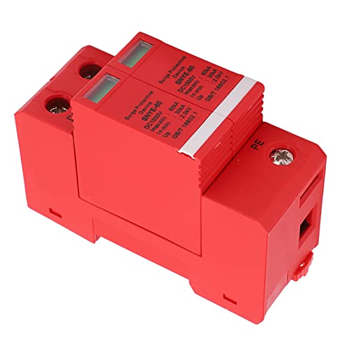 Protecteur de surtension domestique 2P/3P 60KA 35mm protecteur de rail DIN avec fenêtre d'affichage de l'état de fonctionnement, parafoudre 1000V dispositif de protection basse tension,SNYE-60(3P)(2p)