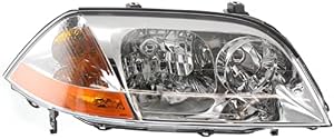 CarLights360: For 2001 2002 2003 Acura MDX Headlight Assembly Passenger Side DOT Certified For AC2519103