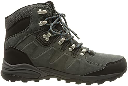 Jack Wolfskin Men's Refugio Texapore Mid M Hiking Shoe, Grey/Black, 13 | Image 5