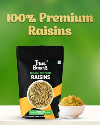Image of True Elements Dryfruits Combo pack 450g | Raisins (Kishmish) 150gm | Goan Cashews (kaju) 150gm | Walnuts (Akhrot) 150gm | Premium Dry fruits | mixed pack | Pack of 3 | Healthy Combo pack