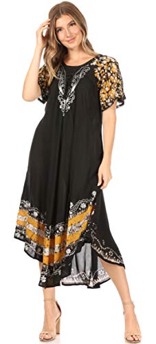 Robe de plage caftan Sakkas Sara ample contre la chaleur