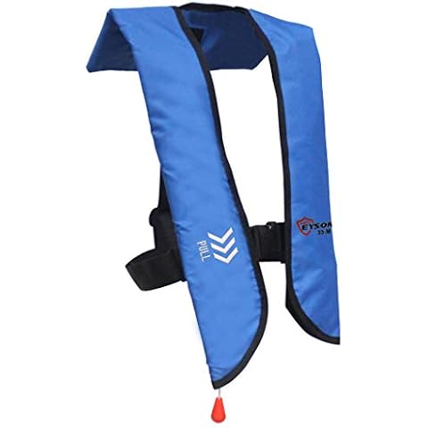 Eyson Inflatable Life Jacket Life Vest Basic Manual (709 Blue Manual) Cover