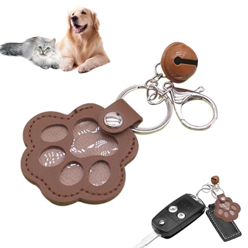 Genérico Llavero De Almacenamiento De Pelo De Gato - Álbum Conmemorativo y Portallaves para Recuerdo de Mascotas,De Bolso Adorable Para Amantes De Animales Mujeres Hombres Espejo Retrovisor