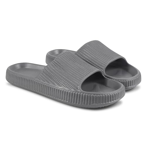 Image of ATHREE Slippers for Man Soft Slides for men | Waterproof Flip Flops with Anti-Skid Sole | Indoor Outdoor Bathroom mens Chappal | Slip-On|Sleepers for men Casual Daily USe | Sliders Pack of 1