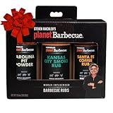 Steven Raichlen's Planet Barbecue Gourmet BBQ Rubs & Spices 3 Pack Set - Grill Seasonings with USA Influenced Flavors - Grilling Gift for Men & Women - Summer Cookout Essential - Made in the USA