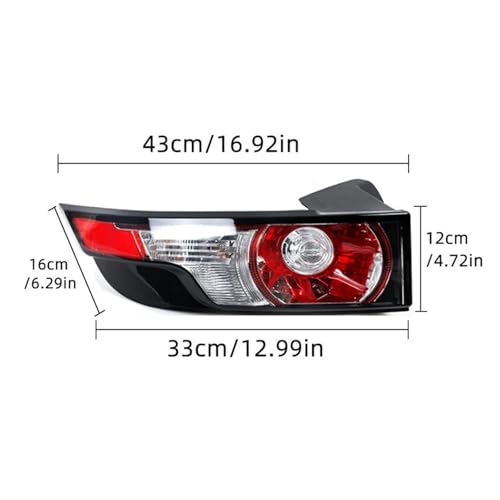 Feu arrière gauche pour Range Rover Evoque 2011-2015