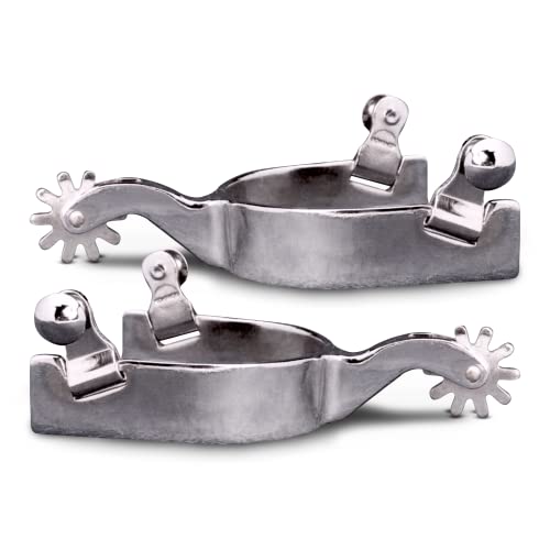 The Colorado Saddlery Wabash Cutter Spur, Chrome