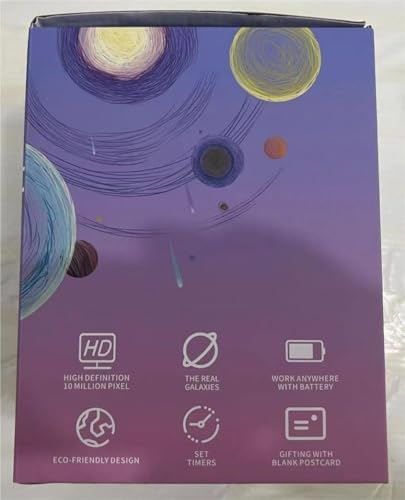 POCOCO Galaxy Lite Star Projector, Starry Sky Projector Home Planetarium Night Light Lamp Baby Kids Room Decoration Galaxy Projector for Party Birthday Gift
