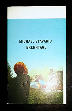 Stavaric, M: Brenntage book cover