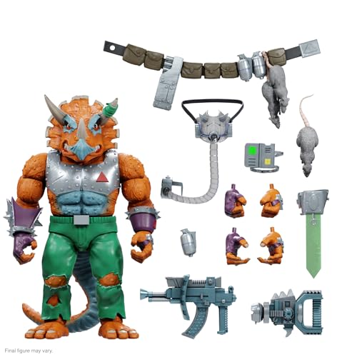Super7 Teenage Mutant Ninja Turtles Ultimates W7 - Triceraton Action Figure