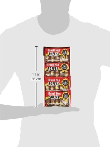 Miniatura 3 de Walkers Barras de caramelo de nuez brasileña, barras de 3.5 onzas (paquete de 12)