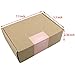 Box Seal Sticker Ruiwaer 100pcs 6x15cm Pink Rectangle Box Seal Sticker Business Commodity Packaging Sealing Stickers Gift Box Decor Bag Packaging Label Sealing Decals