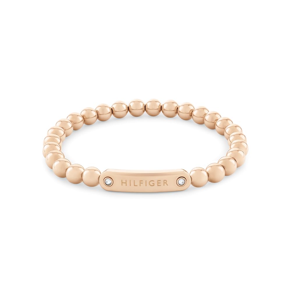 Tommy Hilfiger Jewelry Women's Beaded Bracelet in Carnation Gold - 2780936