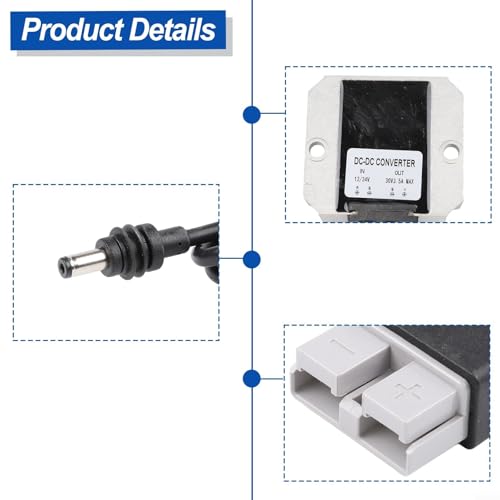 Convertisseur élévateur Starlink Mini 12V 28V à 30V étanche IP68 - 4