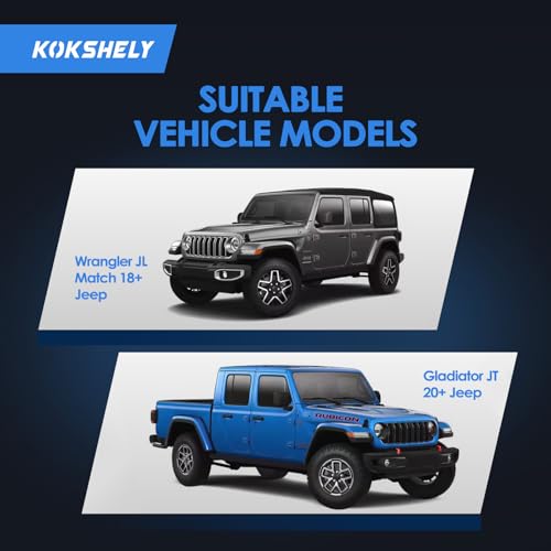 Image of Metal Rear Door Pocket Molle Panels Compatible With 2018-2024 Wrangler JL 4 Door Only & 2020-2024 Gladiator JT|JL /JT Door Pockets|Surface Fluff Skin Friendly|Steel Storage Replaces Door Mesh