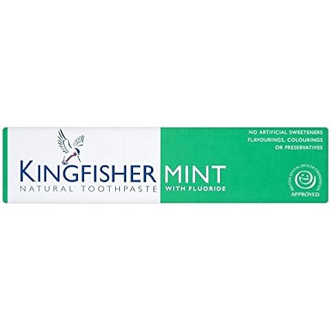 Kingfisher Mint Natural Toothpaste with Fluoride Cover