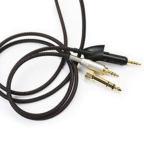 Cable de audio de reemplazo compatible con Bose QC15 1.5 m miniatura 6
