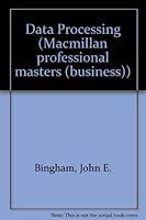 Mastering Data Processing (Macmillan Master Guides) 033344647X Book Cover