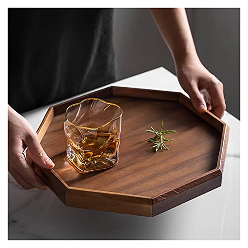 Plateau de petit-déjeuner octogonal en bois, le cadeau idéal - 6
