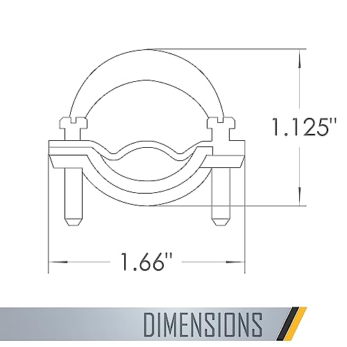 Hubbell-Raco 2863B5 Clamp Type For Oval Or Round Cable Connector, 3/4-Inch, Zinc , 5-Pack,Gray #TOP2