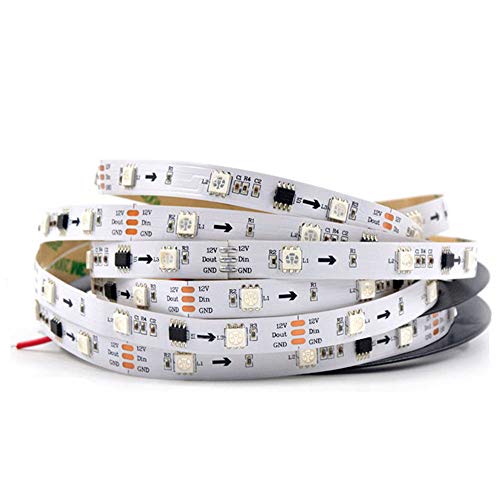Tira LED RGB digital direccionable 5M 30 LEDs DC12V miniatura 4