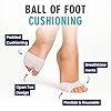 Dr. Frederick's Original Open Toe Sleeves | Half Toe Sleeve Metatarsal Pads | 4 Pieces | Ball of Foot Cushions | Great for Calluses and Blisters | for Men and Women | Perfect for High Heel Shoes #2